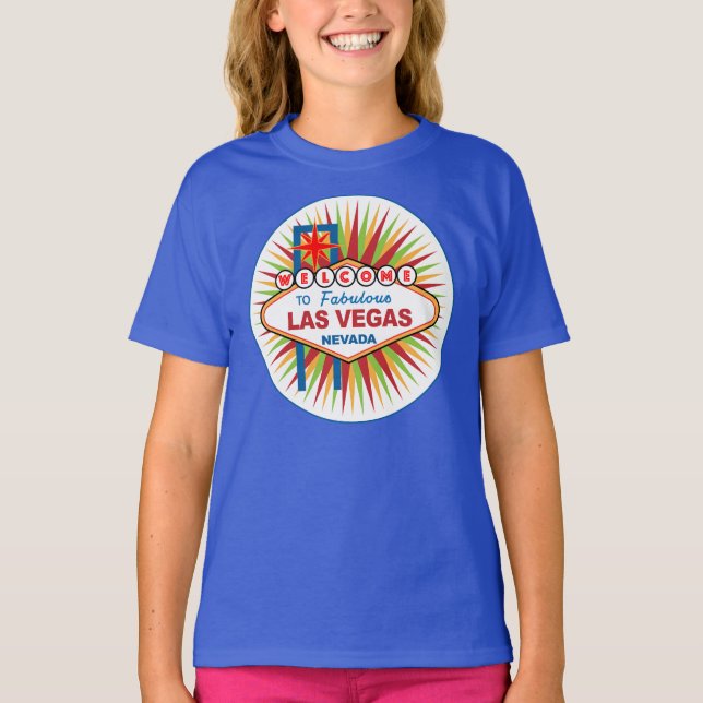 Camiseta Bienvenidos a Las Vegas Nevada (Anverso)