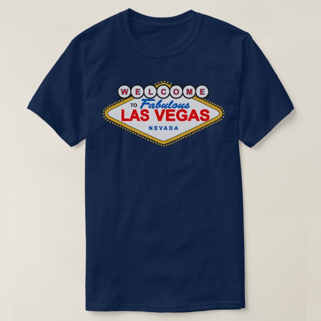 Camiseta Bienvenidos a Las Vegas Nevada TShirt (Diseño del anverso)