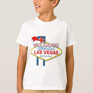 Camiseta Bienvenidos a los fabulosos Navidades de Las Vegas