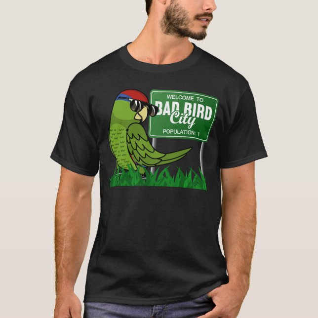 Camiseta Bienvenidos a Mala Ciudad de Aves I Red Mexicana C (Anverso)