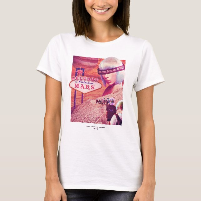 Camiseta Bienvenidos a Marte (Anverso)