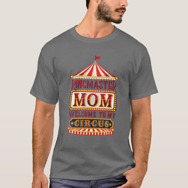 Camiseta Bienvenidos a mi circo mujeres (Anverso)