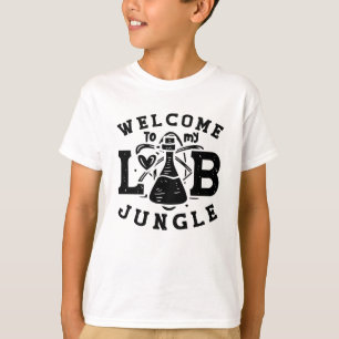 Camiseta Bienvenidos A Mi Laboratorio Técnico De Laboratori