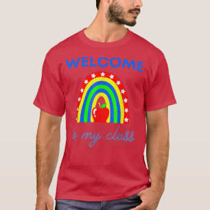 Camiseta Bienvenidos a mi ropa de clase para profesores