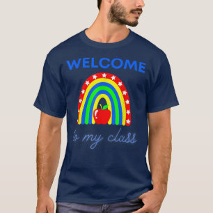 Camiseta Bienvenidos a mi ropa de clase para profesores