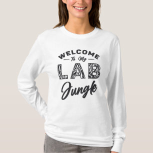 Camiseta Bienvenidos A Mi Técnico De Laboratorio De Laborat