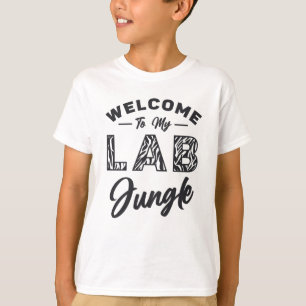 Camiseta Bienvenidos A Mi Técnico De Laboratorio De Laborat
