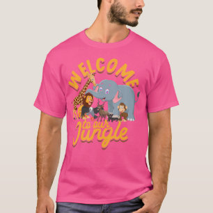 Camiseta Bienvenidos A Nuestra Selva - Safari Y Campamento