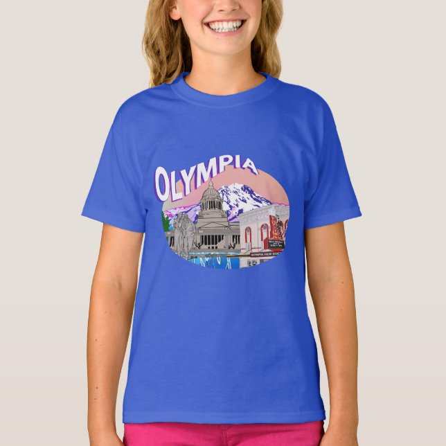 Camiseta Bienvenidos a Olympia Kids Tee (Anverso)