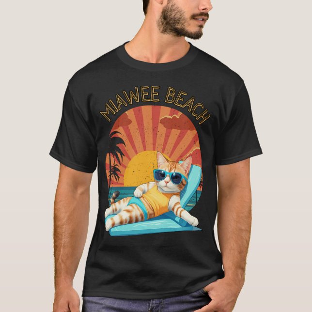 Camiseta Bienvenidos A - Playa Miawee (Anverso)