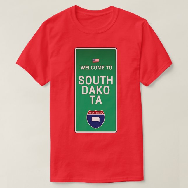 Camiseta Bienvenidos a SOUTHCAROLINA (Diseño del anverso)
