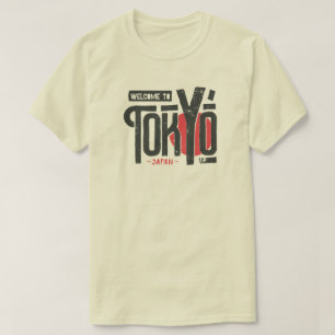 Camiseta Bienvenidos A Tokio Japón Retro Obscura de épo