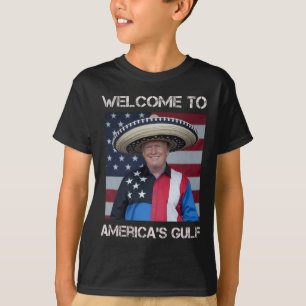 Camiseta Bienvenidos a Trump Sombrero en el Golfo de México