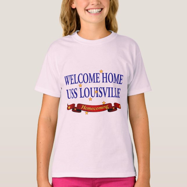 Camiseta Bienvenidos A USS Louisville (Anverso)
