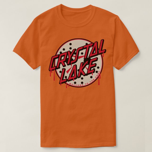 Camiseta Bienvenidos al campamento (Diseño del anverso)