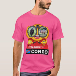 Camiseta Bienvenidos al Congo