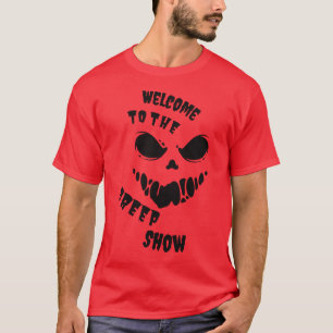 Camiseta Bienvenidos al Creep Show Funny Halloween