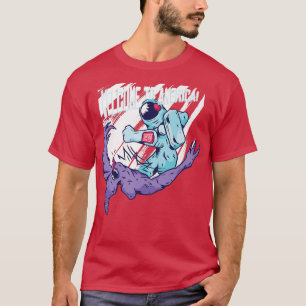Camiseta Bienvenidos Al Diseño Cósmico Astral Astronauta Es