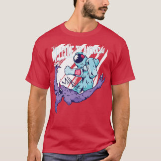 Camiseta Bienvenidos Al Diseño Cósmico Astral Astronauta Es