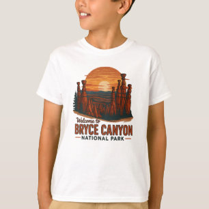 Camiseta Bienvenidos al Embroidery Bryce Canyon National US