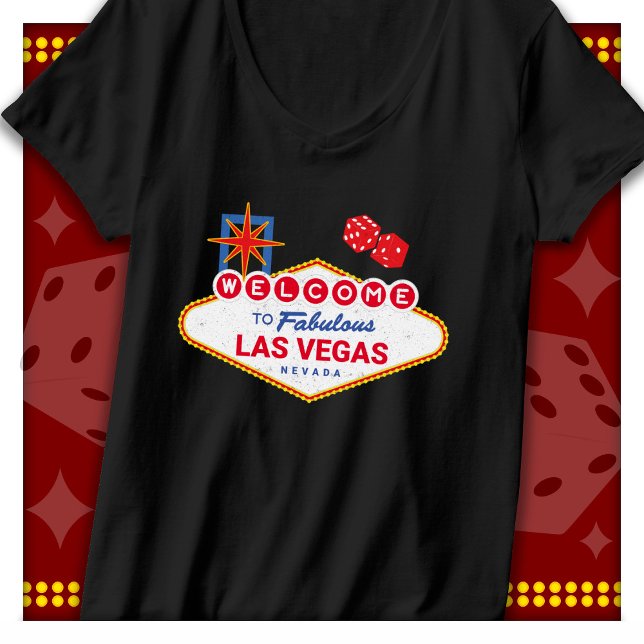 Camiseta Bienvenidos Al Fabuloso Rótulo De Las Vegas (Subido por el creador)