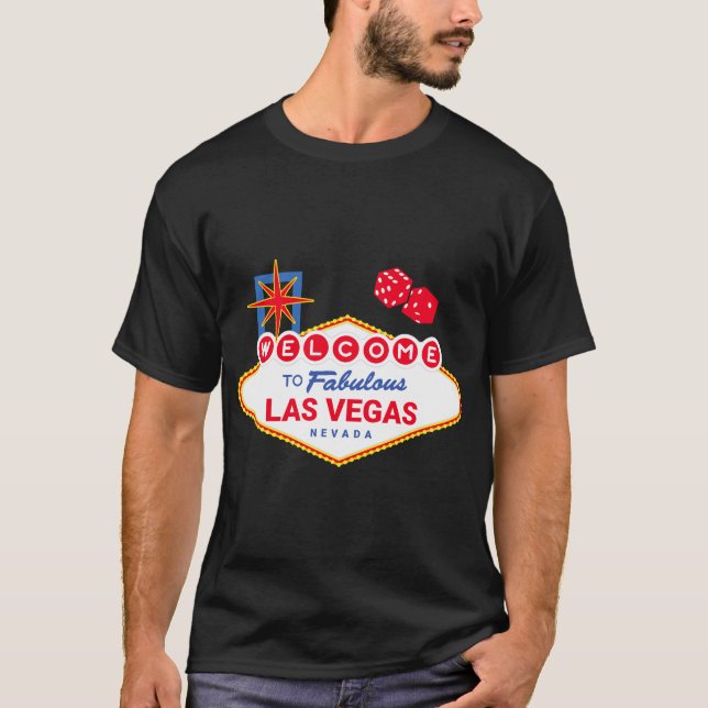Camiseta Bienvenidos Al Fabuloso Viaje Las Vegas - Las Vega (Anverso)