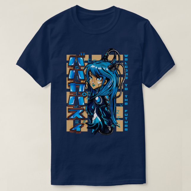 Camiseta Bienvenidos Al Futuro (Diseño del anverso)