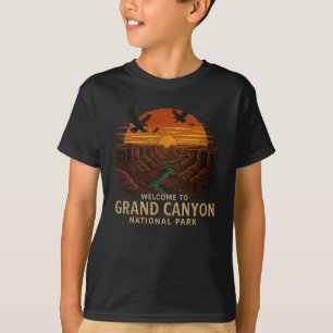 Camiseta Bienvenidos al Gran Cañón de Borroidery