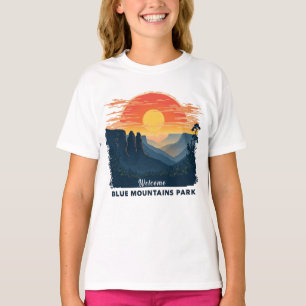 Camiseta Bienvenidos al Parque Nacional Australiano Blue Mo