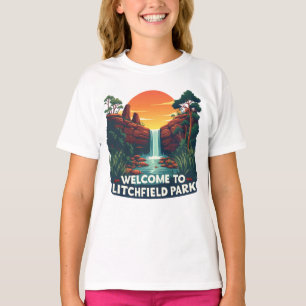 Camiseta Bienvenidos al Parque Nacional Australiano de Litc