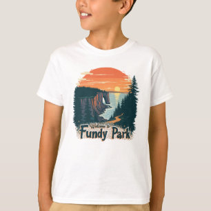Camiseta Bienvenidos al Parque Nacional Canadiense Fundy