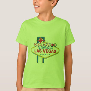 Camiseta Bienvenidos al Rótulo de Las Vegas