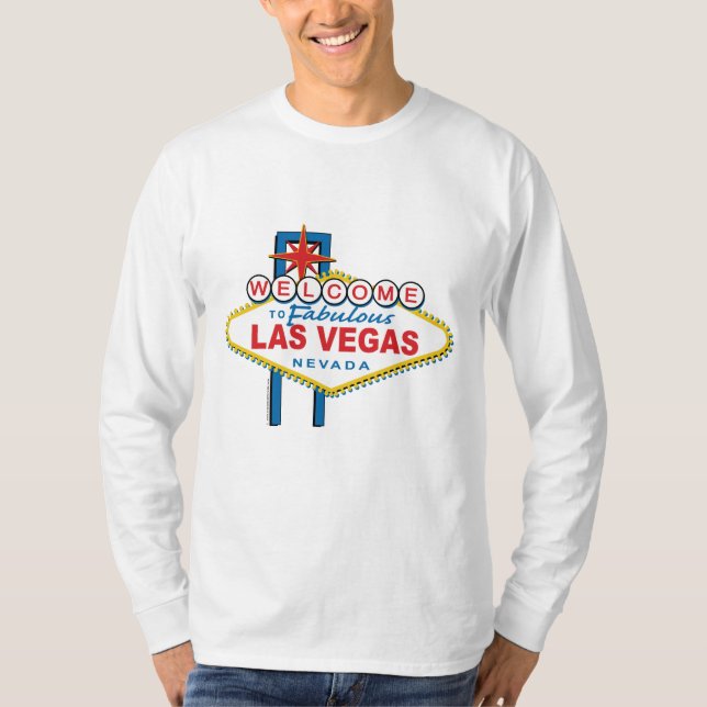 Camiseta Bienvenidos Al Rótulo Las Vegas (Anverso)