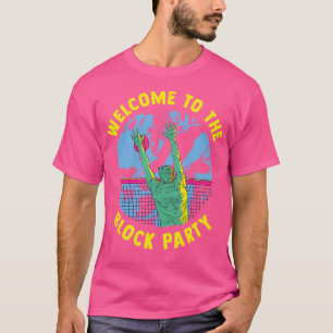 Camiseta Bienvenidos Al Vóley Playa De Bloque Fiesta
