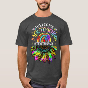 Camiseta Bienvenidos De Nuevo A La Escuela 10° Grado De Tir