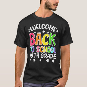 Camiseta Bienvenidos De Nuevo A La Escuela De Maestros De 9