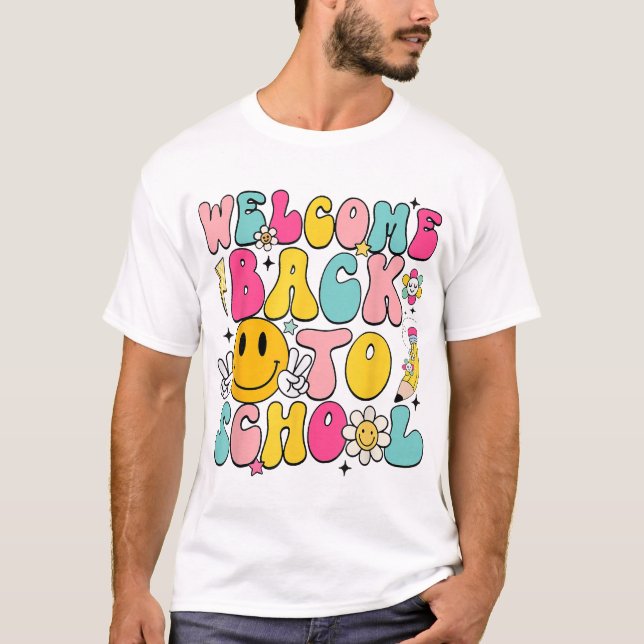 Camiseta Bienvenidos De Nuevo A La Escuela De Profesores Y  (Anverso)