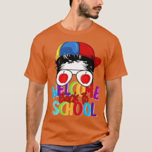 Camiseta Bienvenidos De Nuevo A La Escuela Infantil Preesch