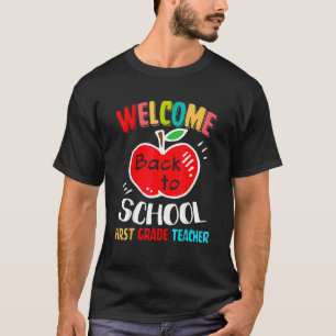 Camiseta Bienvenidos De Nuevo A La Escuela Para Profesores 