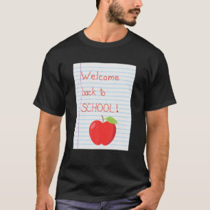 Camiseta Bienvenidos De Nuevo A La Escuela Para Profesores