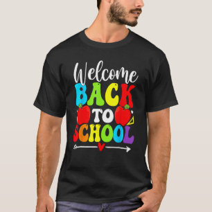 Camiseta Bienvenidos De Nuevo A Los Estudiantes De Amo De L
