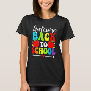 Camiseta Bienvenidos De Nuevo A Los Estudiantes De Amo De L