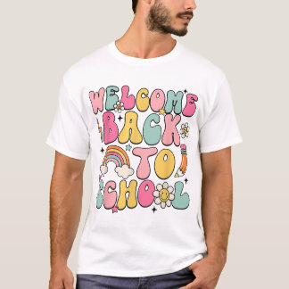 Camiseta Bienvenidos De Nuevo A Los Niños De Apreciación De