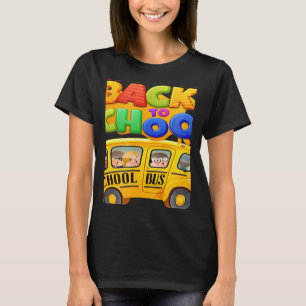 Camiseta Bienvenidos de vuelta a la escuela choferes de aut