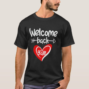 Camiseta Bienvenidos de vuelta a la escuela, divertida prim
