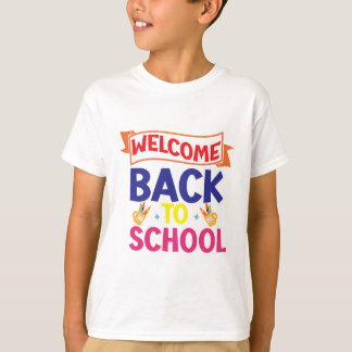 Camiseta Bienvenidos de vuelta al colegio