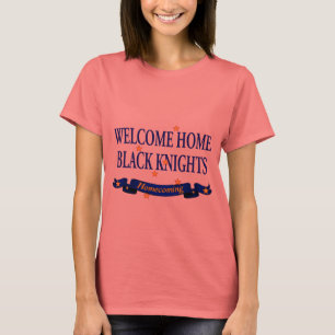 Camiseta Bienvenidos Hogar Caballeros Negros