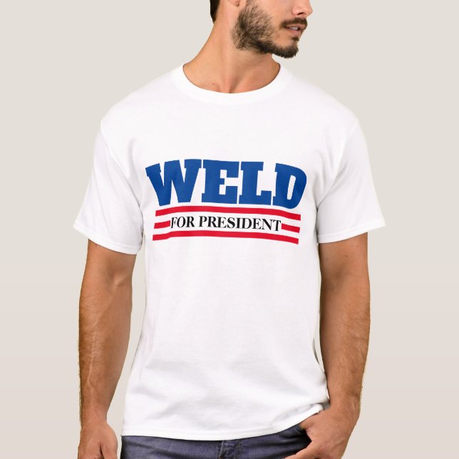 Camiseta BIENVENIDOS para el Presidente 2020 (Anverso)