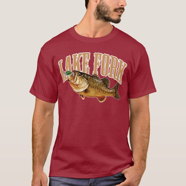 Camiseta Bifurcación del lago (Anverso)