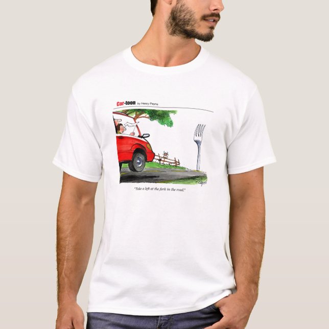 Camiseta Bifurcación en el camino (Anverso)